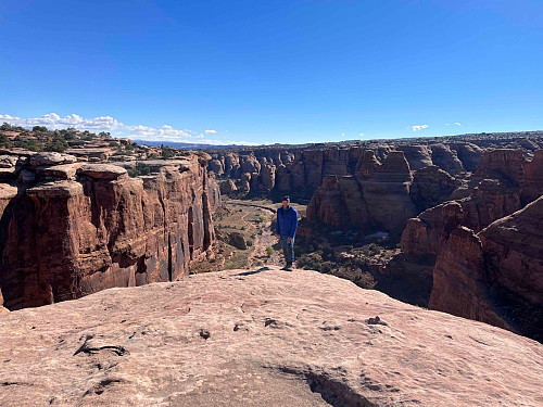 Fann ein canyon.
