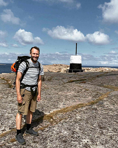 Øyvind på Hollenderberget etter desping på VM-brons