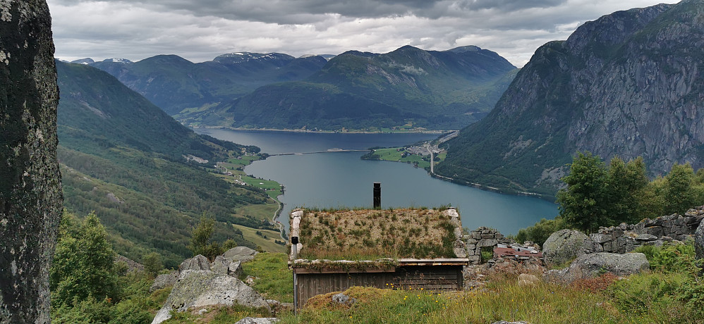Ifrå Sægrovstøylen mot Kjøsnesbrua