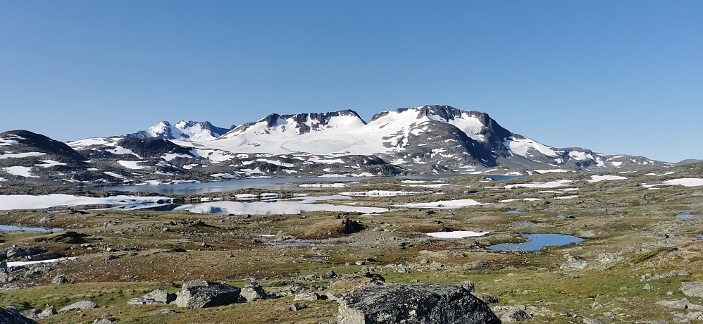 Fin morgenstart over Sognefjellet på veg til Billingen