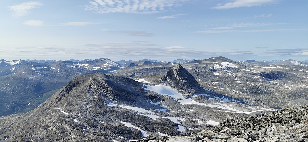 Ifrå toppen av Tordsnose 1975