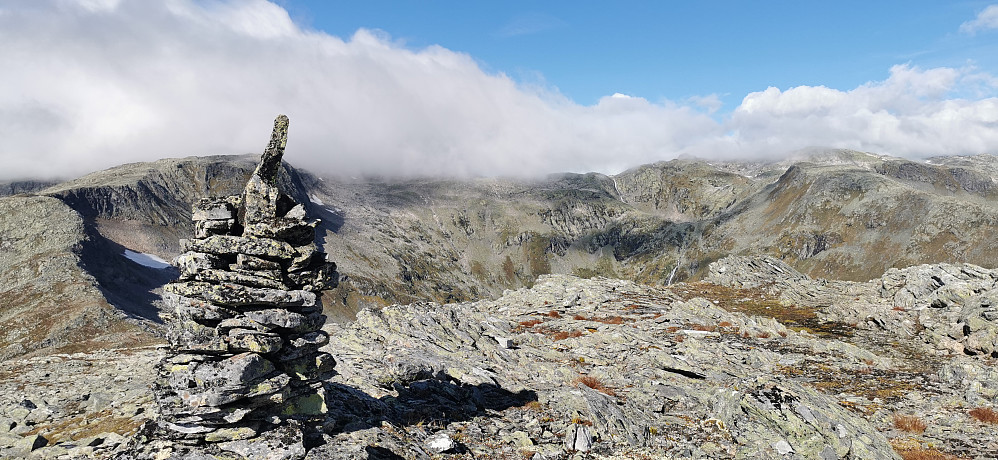 Ifrå Kaldekletten 1320 mot Myrdalsbreen 