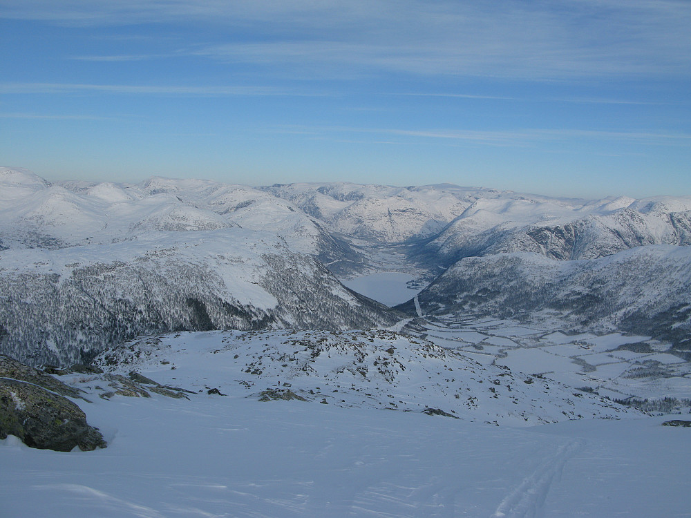 Dvergsdalen & Jølstravatnet ifrå Olahansfjellet 1216 