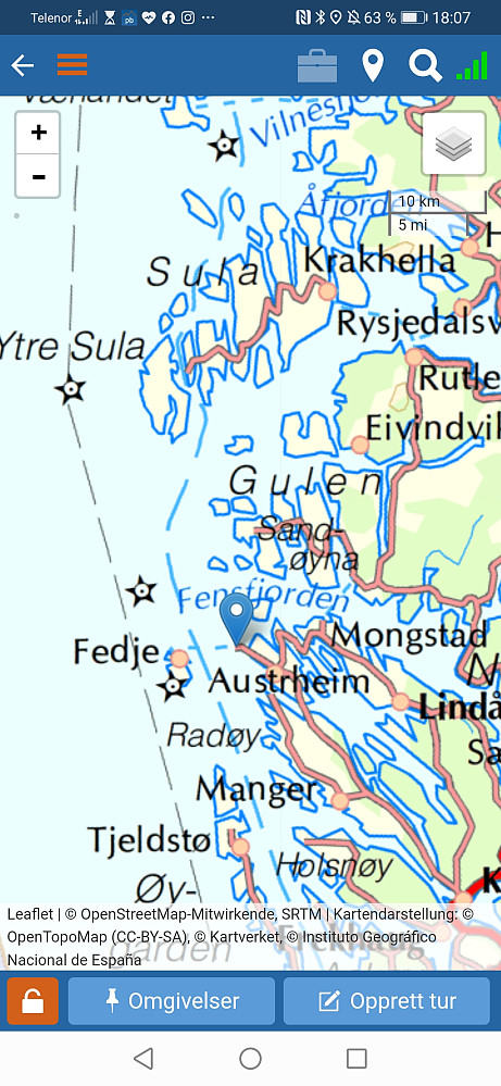 Eit fint utgangspunkt for telt overnatting! Panoramaskue til heimkommunen min Solund. Som er den vestligaste øykommunen.