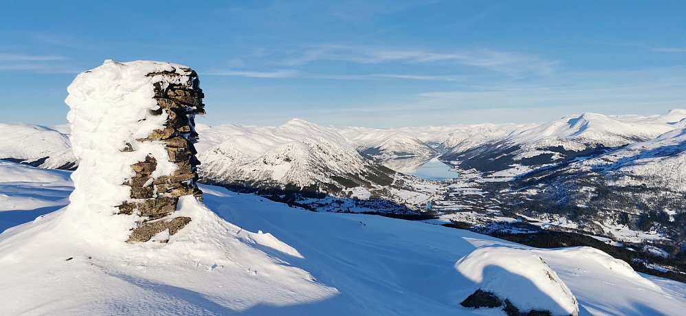 Men, for ein dag å nyte stilla på den beste toppen eg veit! 