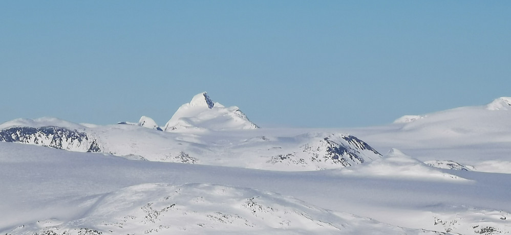 Vestlands Dronninga er Lodalskåpa 2083 moh i flott klart skue! 