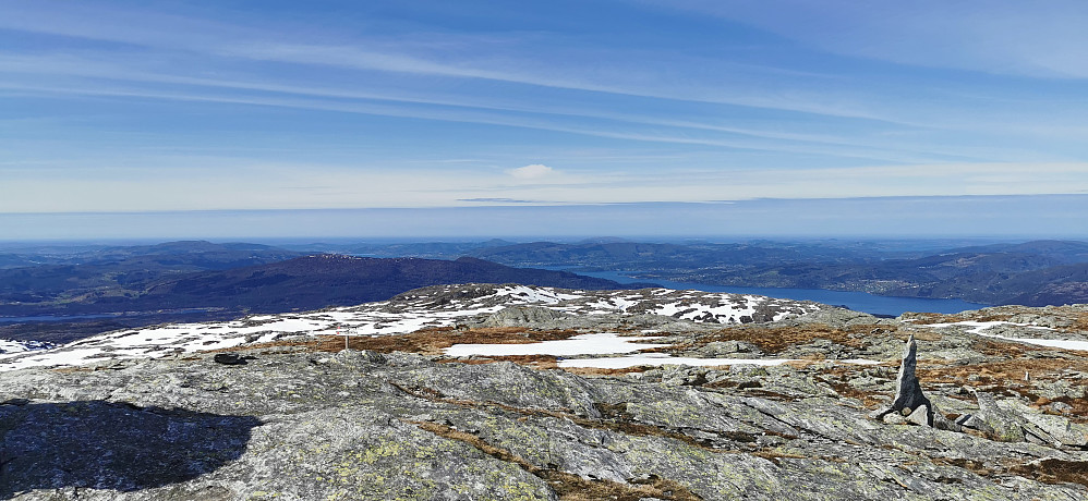 Utsikt ifrå toppen av Høgafjellet 