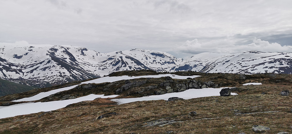 Fine marmoreringer i fjellet!