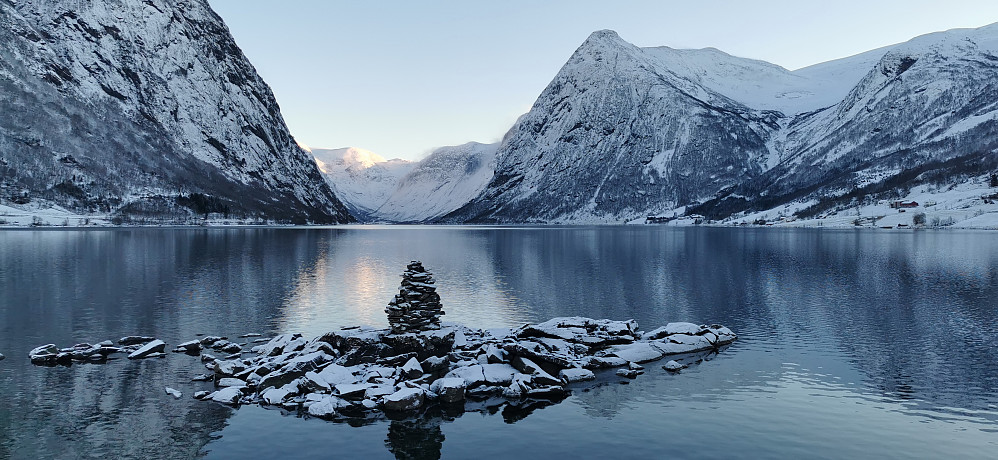 Kjøsnesfjorden ein 1 Nyttårsdag 2023