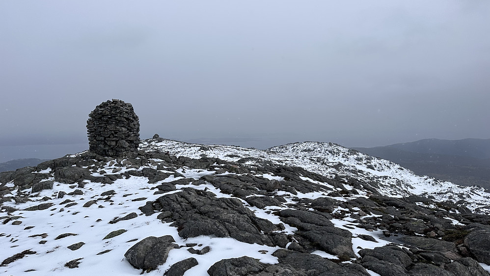 Ifrå toppen av Lammanuten 630 moh i Tysvær 