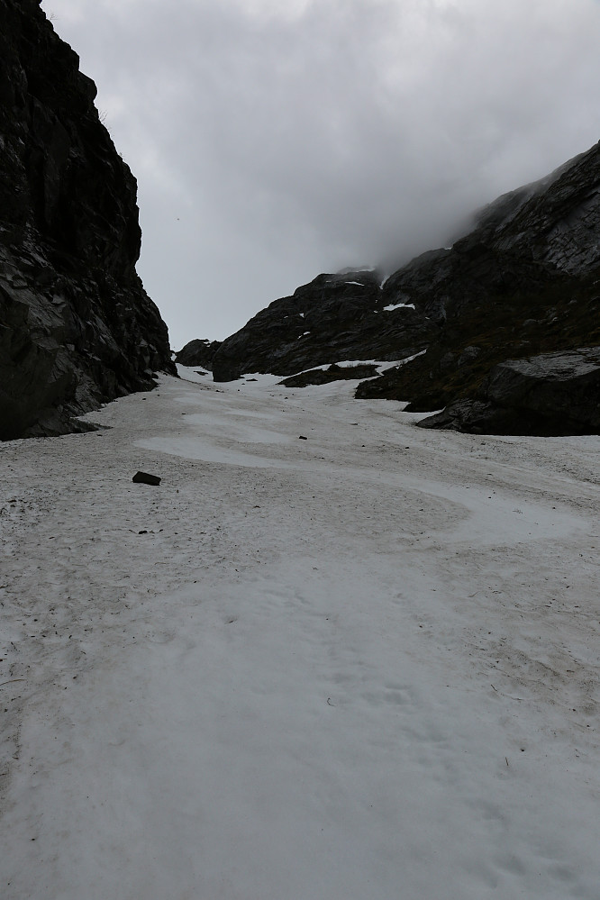 Ei populær ski renne i Lundeskaret!