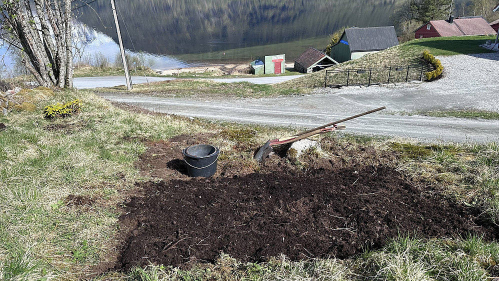 Min første potetåker i Sanddalen