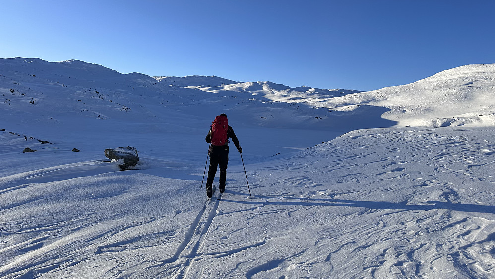 Ifrå Såteggi mot neste mål Kaldanuten