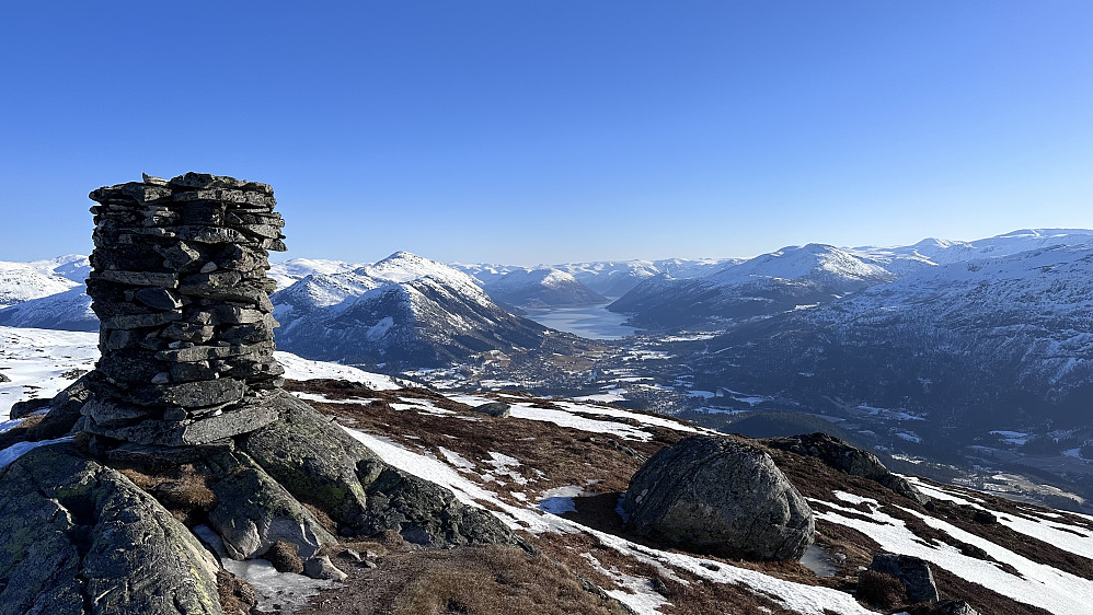 Blir aldri mett av dette fjell skuet ifrå Eikåsnipa