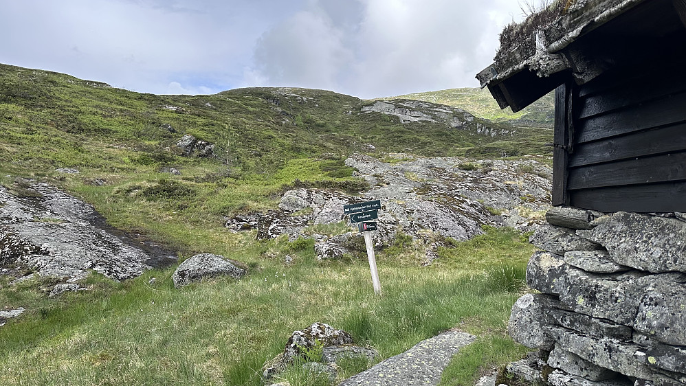 Stiskille ved stølen til Førdsnipa og til Steinheia