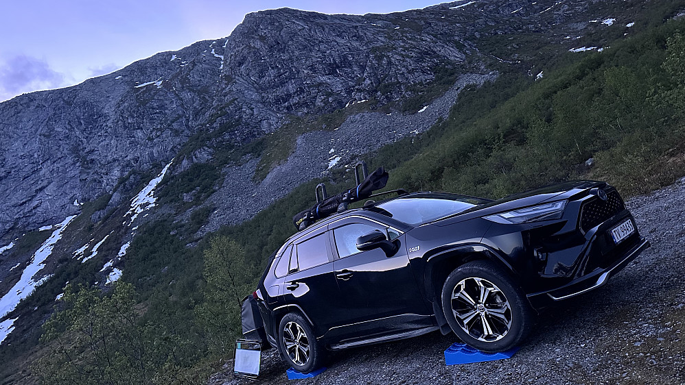 Fint utgangspunkt å campe! :)