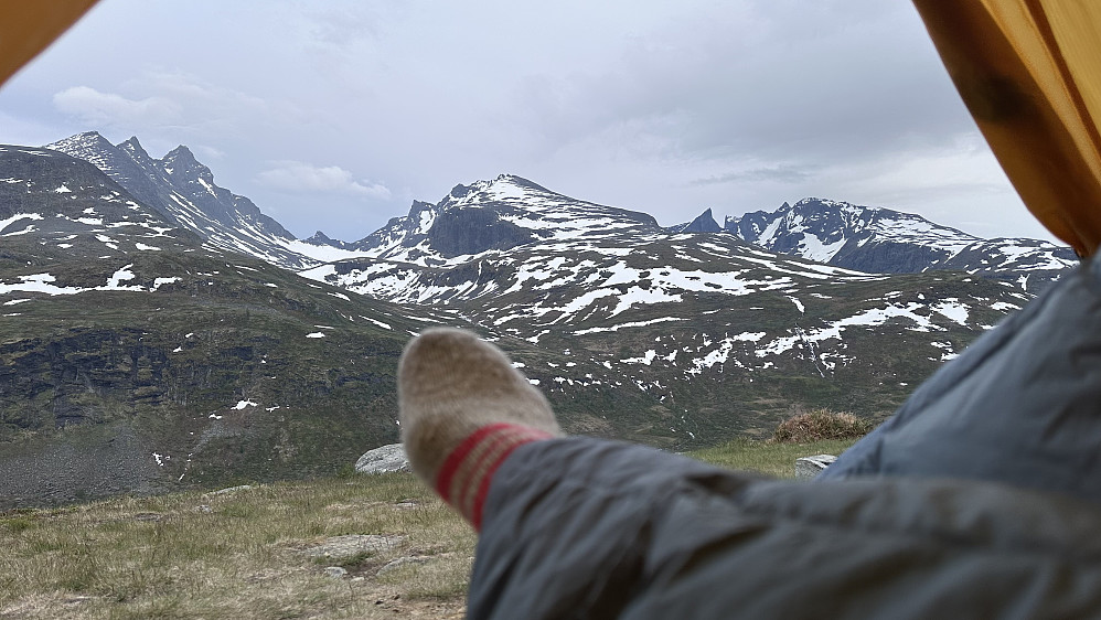 Det går som alltid å finne ro her! Her er heime! 