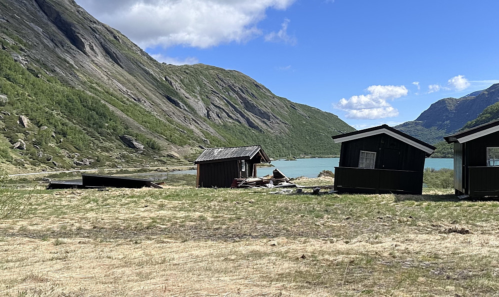 Campinghyttene har fått èin trøkk! 