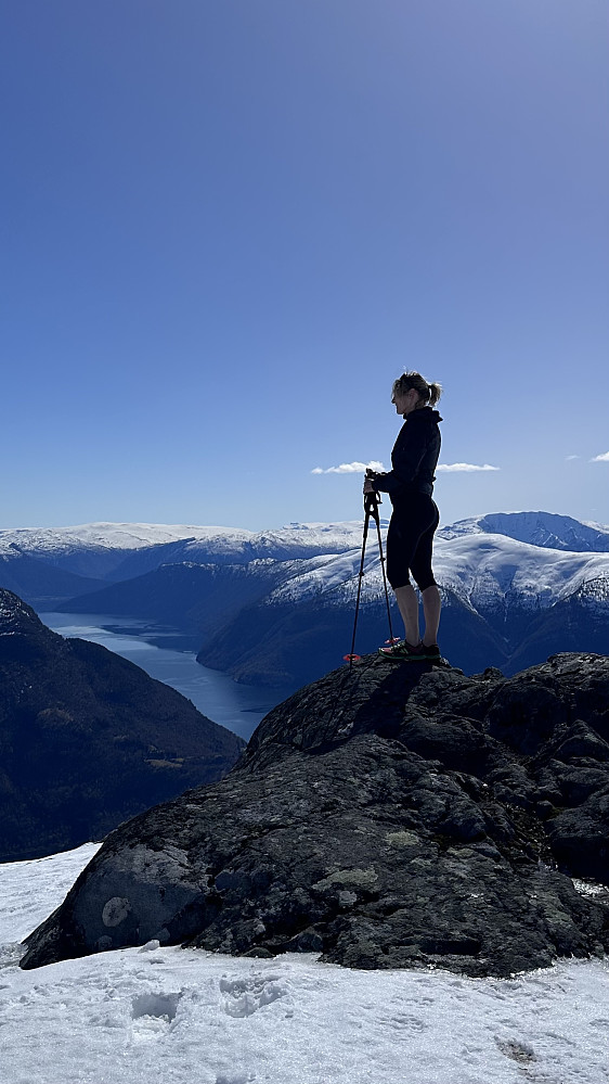Ifrå toppen av Molden 