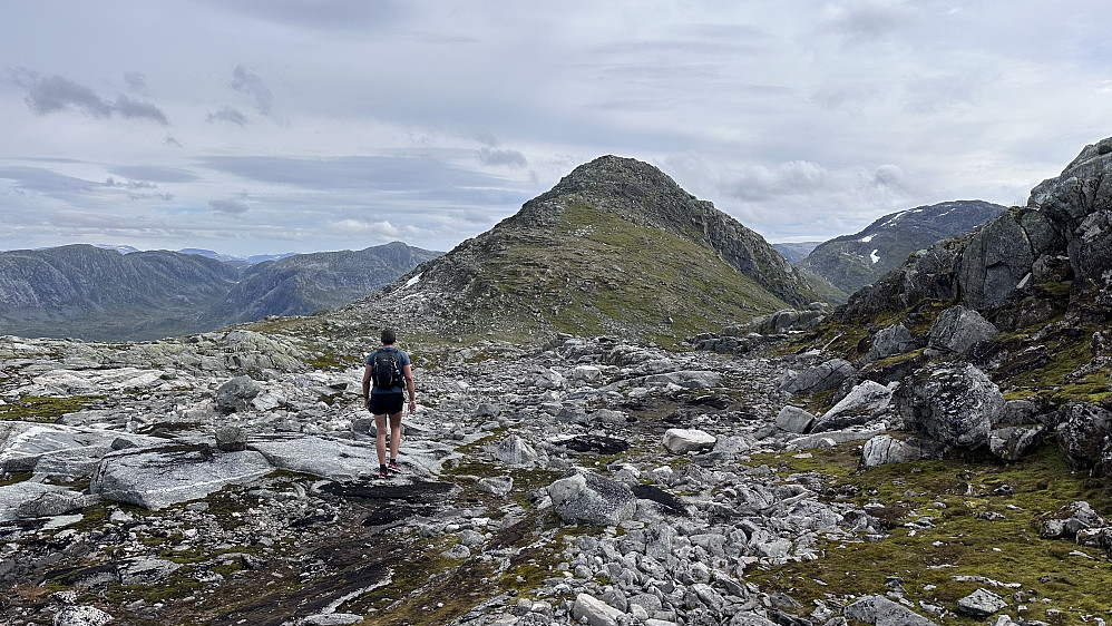 Fin fjellrekke å vandre!