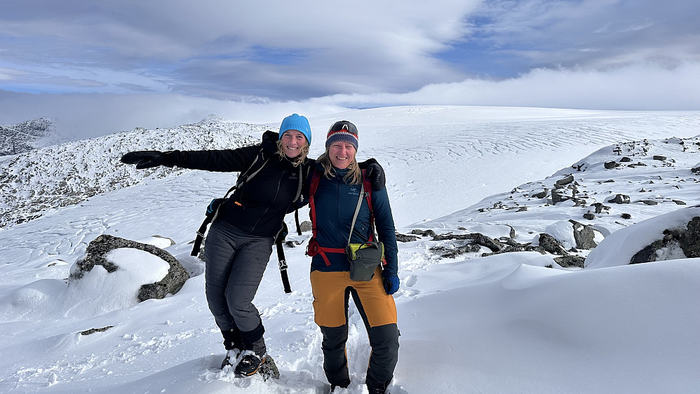 Vinter lykke! Eg og Brit Siv
