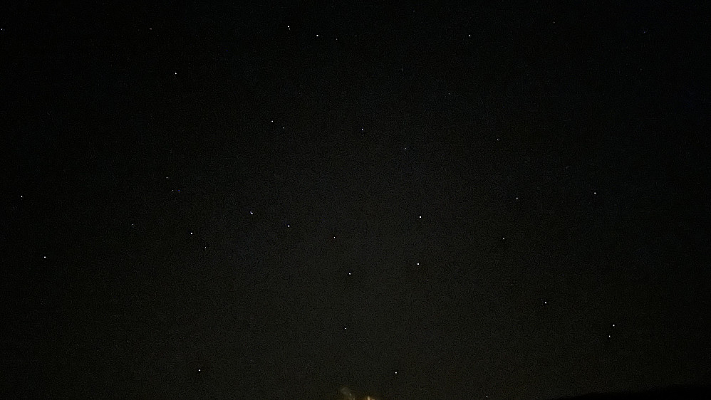 Fint å nyte èin klar nattehimmel! 