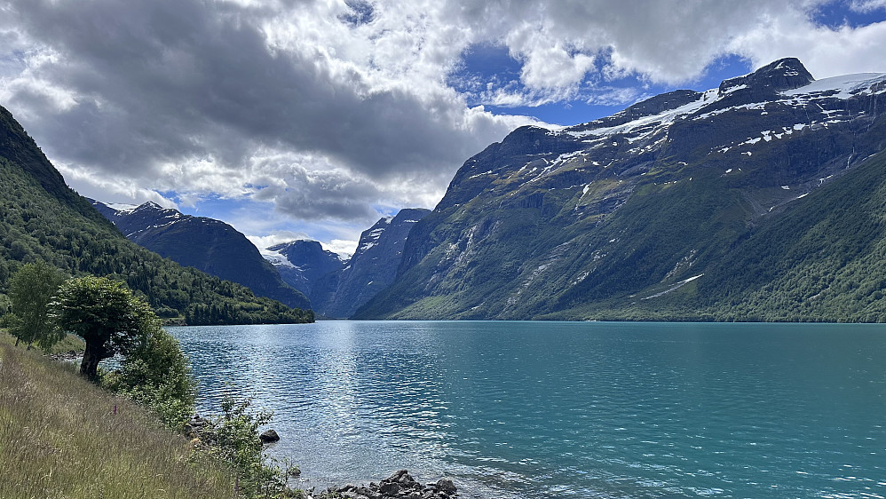 Eksotisk ved Lovatnet