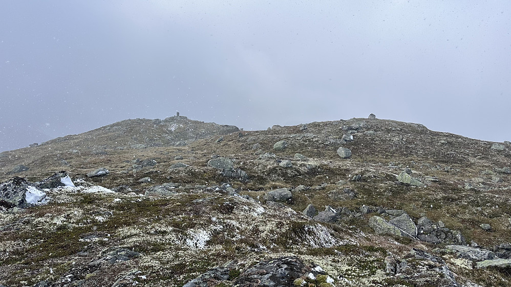 På toppen av Såtefjellet