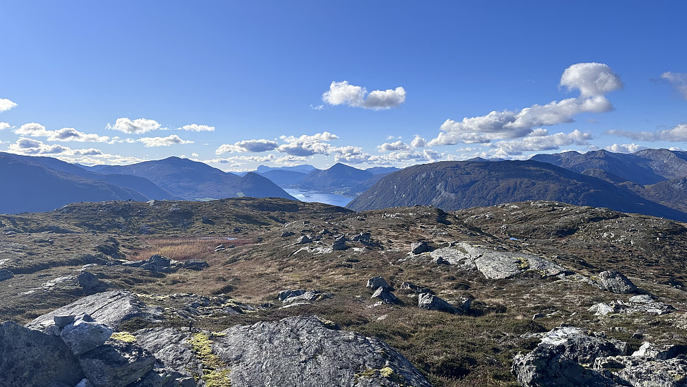 Fint på toppen av Orkja