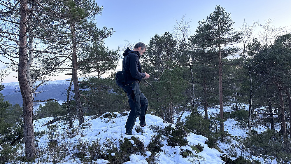 Ifrå toppen av Snøyo