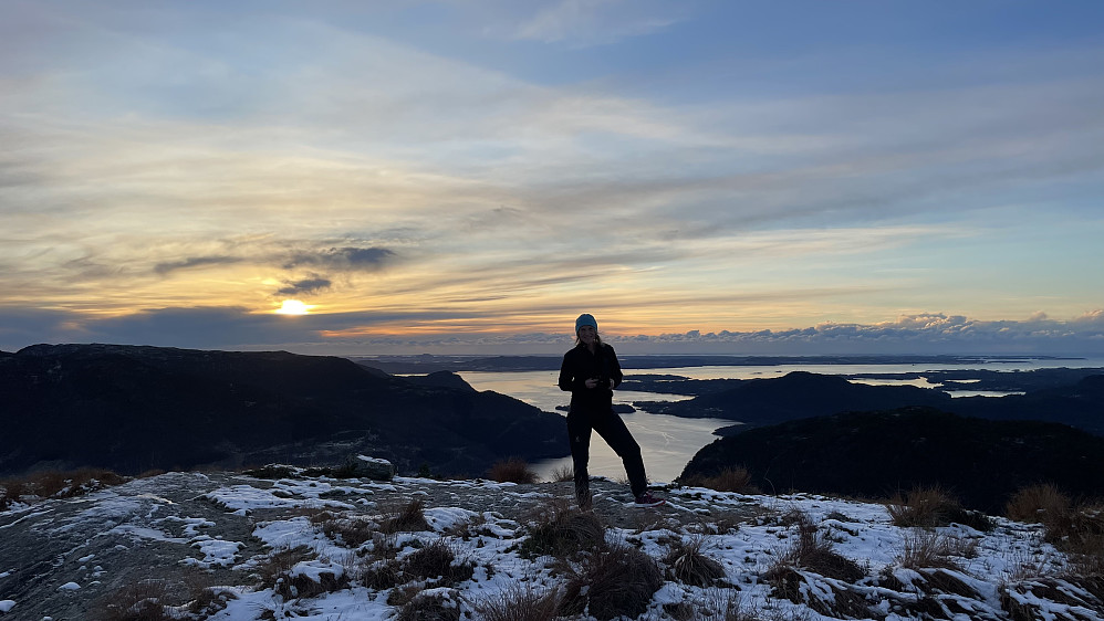 Siste fjelltopp vart Litlefjellet før heimtur!