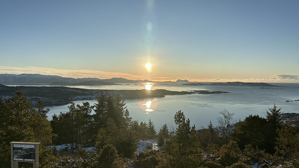 Nyttårs tur med solnedgang! Hærleg! Takk for strålande fin tur Inge 