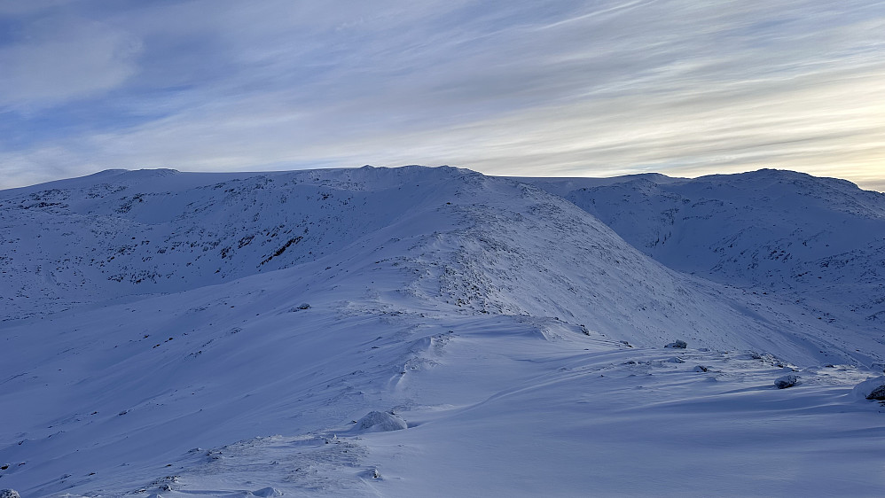 Salsegga og Tverrfjellet mot Grovabreen