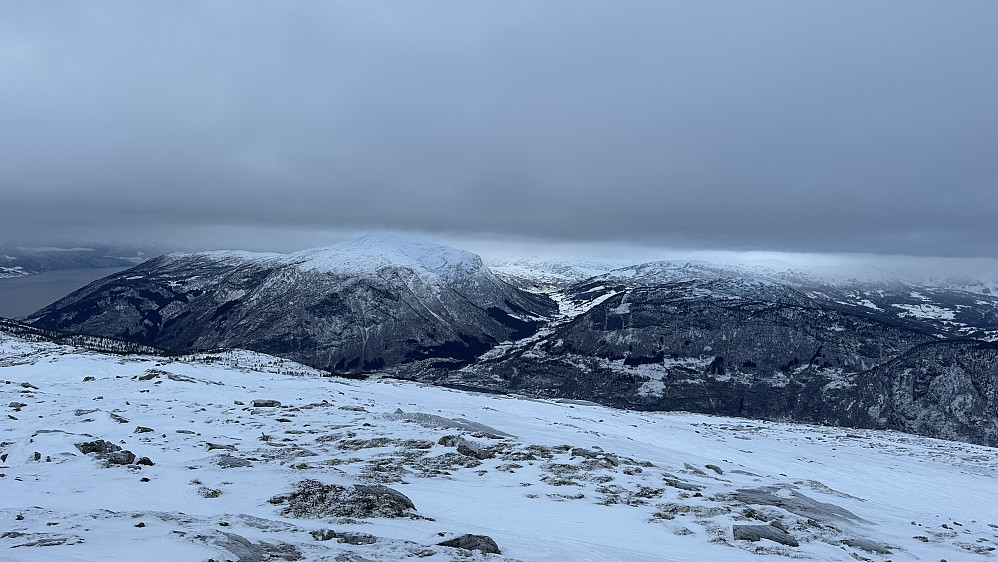 Ifrå toppen av Storehaugfjellet