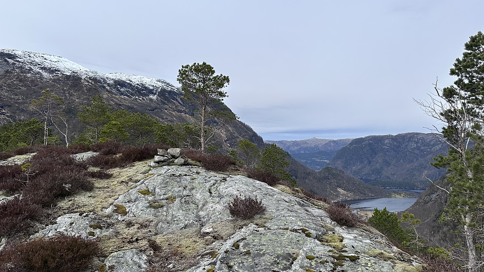 Ifrå toppen av Hestfjellet 312 moh