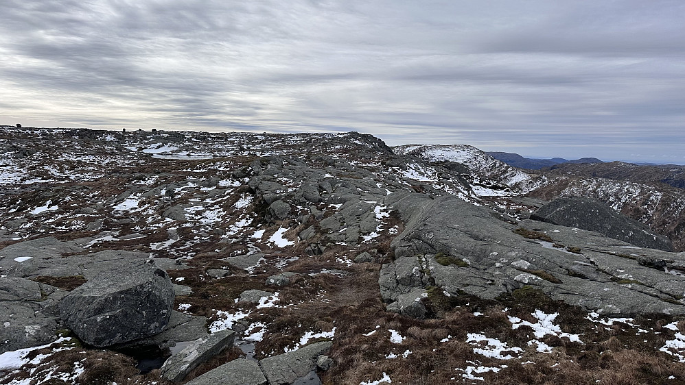 Mot det nye høg punktet på dette fjellet!