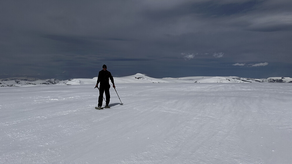 Ved høgaste punkt på Sørøst for Jostebotnen