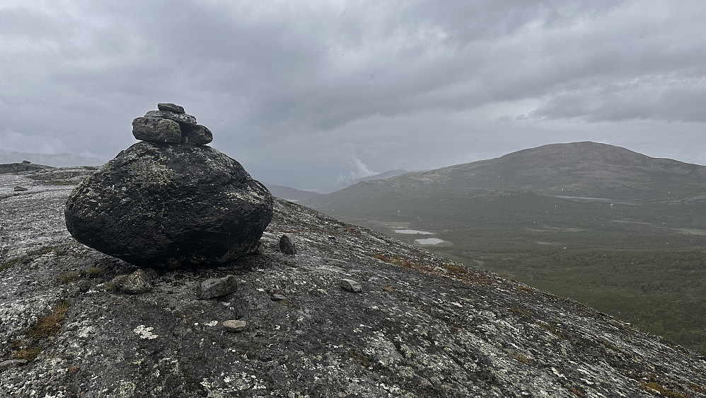 Ifrå toppen av Veslvassfjellet 1192 moh 