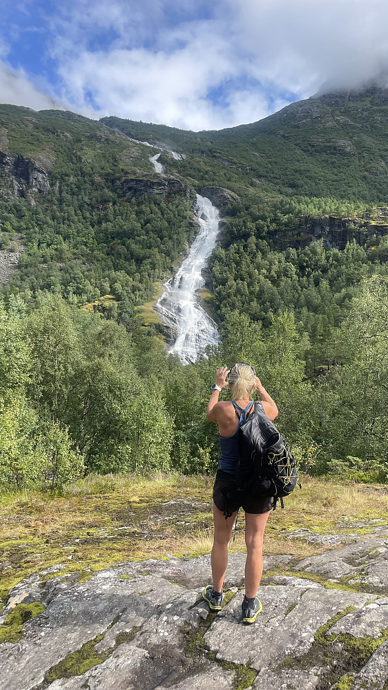 Tverrelvfossen er eit kapittel for seg! 