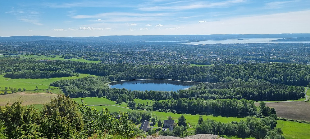 Fra Gråmagan over Dælivann