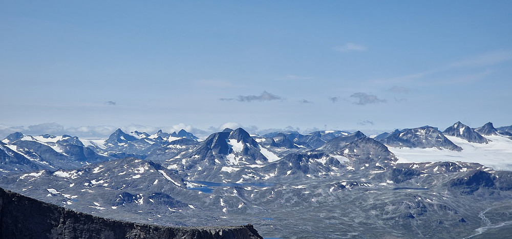 Vestover fra snøeggen