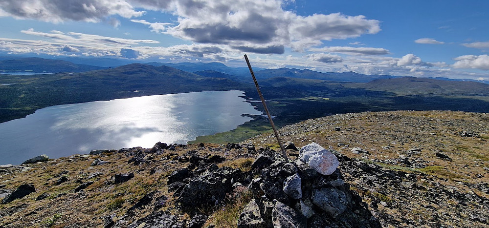 Ankomst på Heggeberget