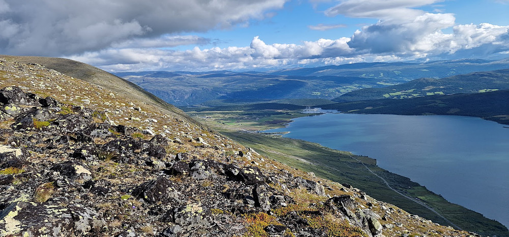 Heggeberget mot Brimiland