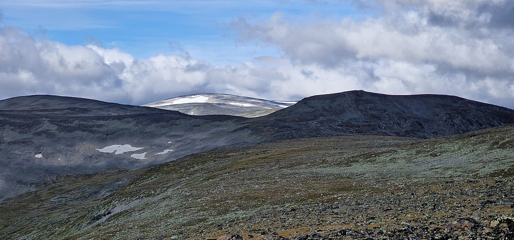 Tessefjellet mot Kvitingskjølen