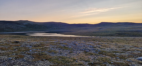 Kl 05:11 på mandag. Sola på snart synlig