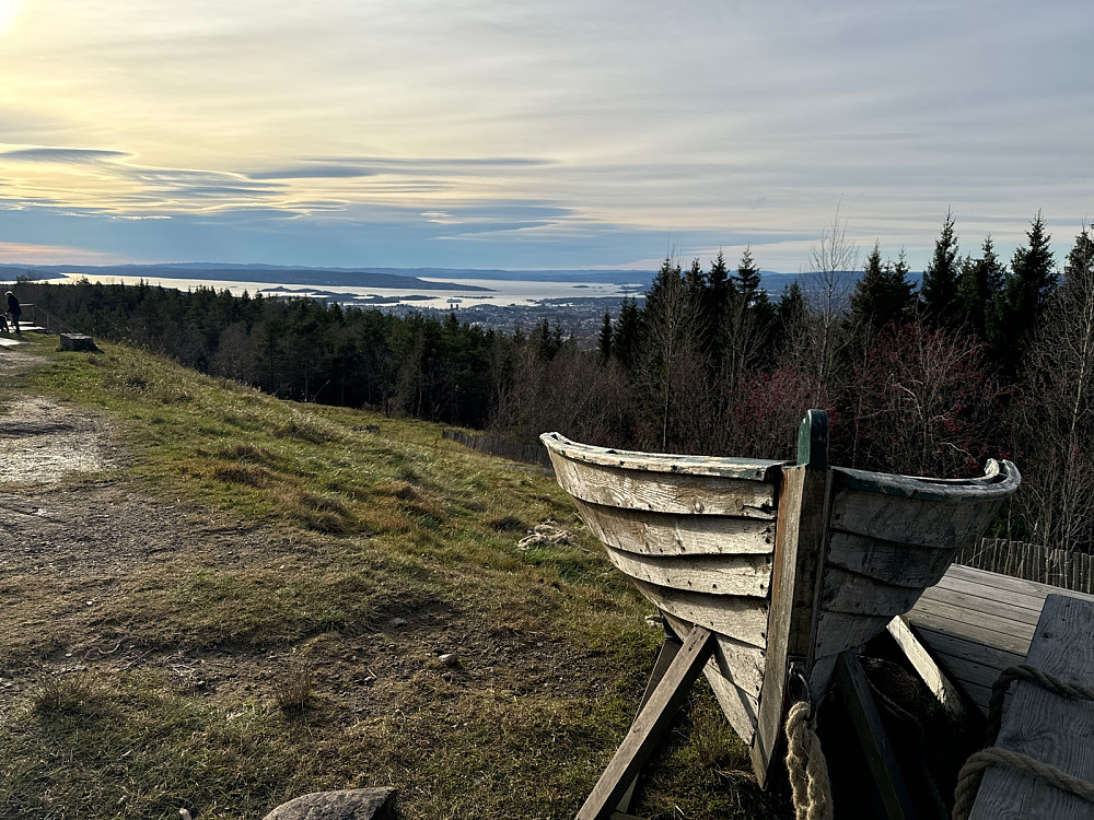 Även om jag har seglat min båt på land så var det skönt att segla.