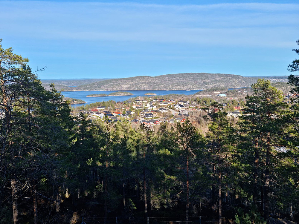 Utsikt fra tårnet