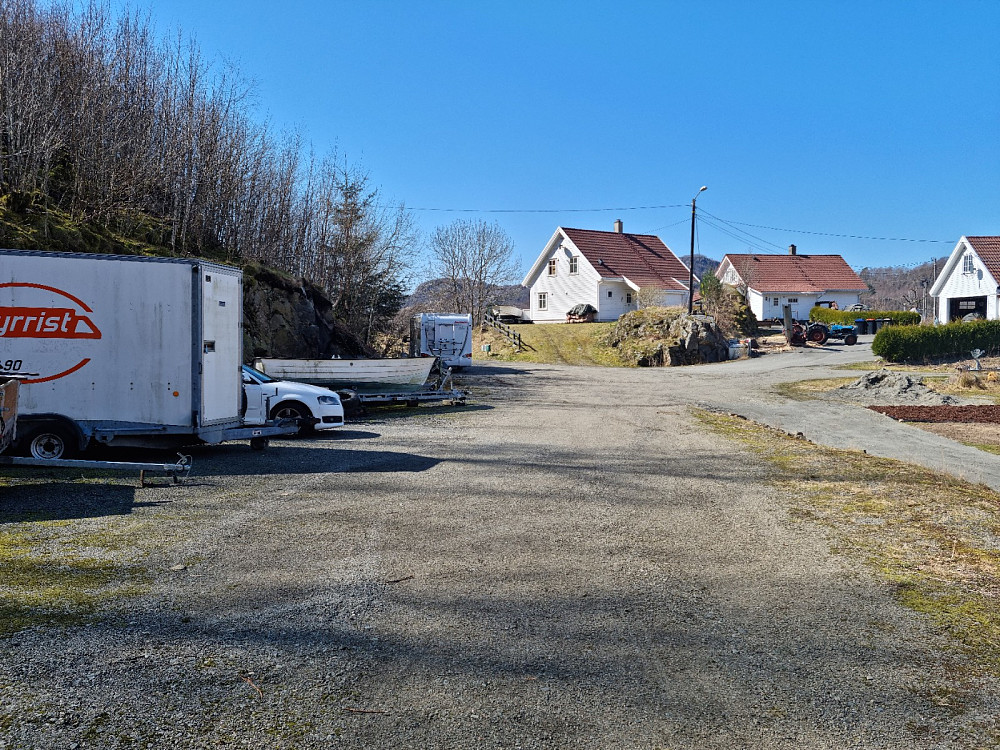 Parkeringen der vi startet fra 