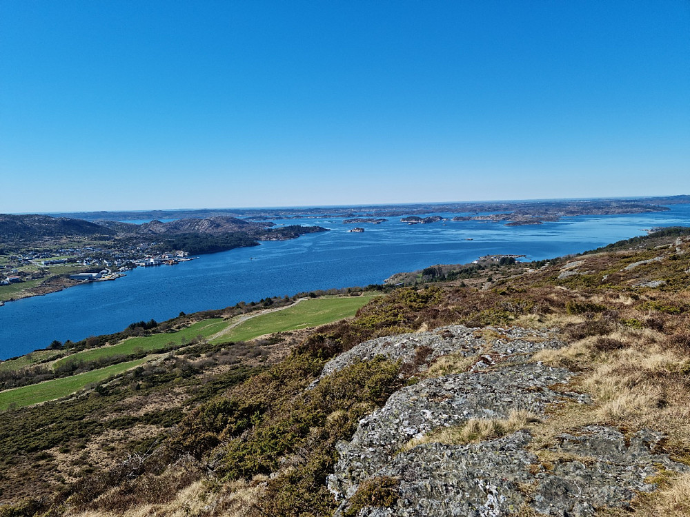 Utsikt nord-vestover