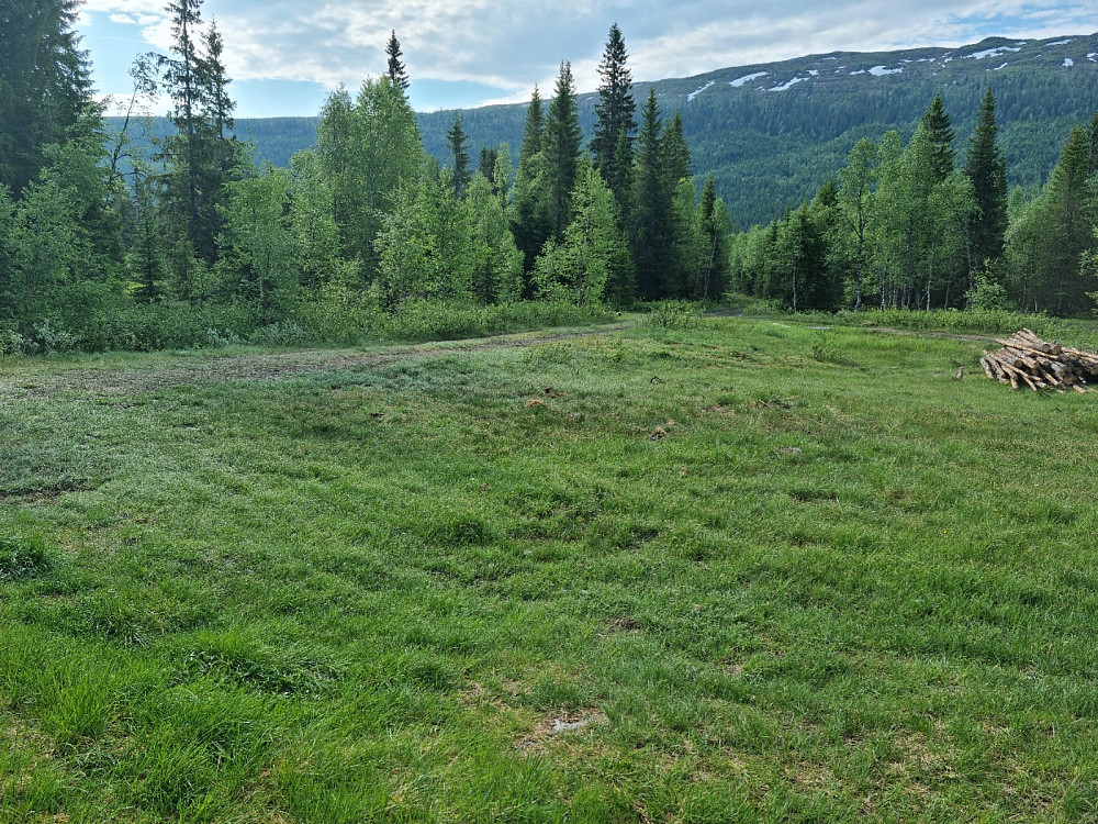 Parkeringen på Solemsetran